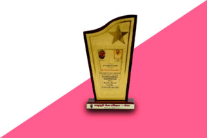 Award received by dr Vikas Parashar